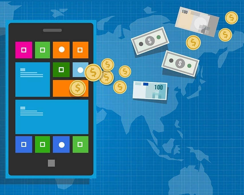 Calculating the value of a mobile application